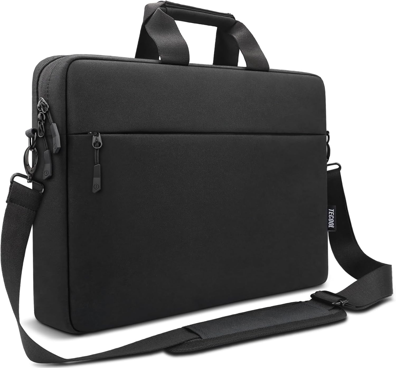 TECOOL Laptop Bag 17 17.3 Inch, Waterproof Laptop Case Sleeve Messenger Bag Brie