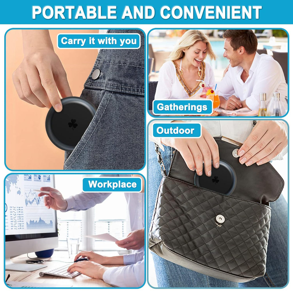 2 Pack Aligner and Retainer Case,  Slim Aligner Case Compatible with Invisalign, Mouth Guard Case, Orthodontic Case, Teeth Braces Case, Night Guard Case Container Storage Holder Black.